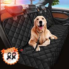 Amazon Com Upgraded Dog Car Seat Cover For Pets 100 Waterproof Pet Dog Seat Cover Nonslip Bench Seat In 2020 Dog Seat Covers Dog Seat Dog Car Seat Cover