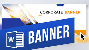 How To Make A Banner In Word Youtube