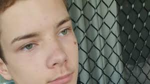 If it wasn't for the safety gear her son was wearing while out motocrossing  with his mates, things could've been a whole lot worse.