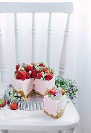 No Bake Strawberry Cheesecake Desserts Cupcake Cakes Sweet Recipes