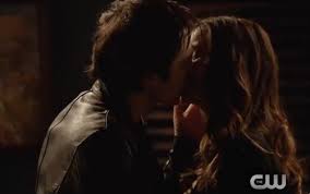 When do damon and elena kiss for the first time. Nina Dobrev Disgusted Forced To Kiss Ian Somerhalder For The Vampire Diaries Celeb Dirty Laundry