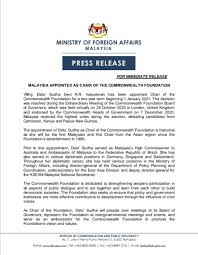 High Commission Of Malaysia In Wellington New Zealand Posts Facebook