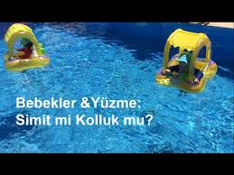 bebekler ve yuzme simit mi kolluk mu youtube