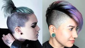 Short Side Haircuts Female Latest Hairstyles 2020 New Hair Trends Top Hairstyles Side Haircut Short Sides Haircut Long Hair On Top