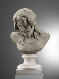 HEAD OF CHRIST, MID XIX°CENTURY