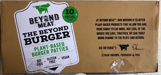 The creators of the vegan impossible burger received the certification from the . Burger Buns Selbst Gemacht Mit Beyond Meat Patties Im Test Mix Dich Glucklich Thermomix Rezepte Fur Food Non Food Essen Kosmetik Putzmittel Etc