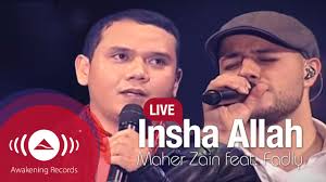 Maher zain & hamza namira Maher Zain Feat Fadly Padi Insha Allah Live Youtube