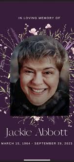 Jacqueline Abbott Obituary