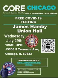 Free Drive Thru Covid 19 Testing Mouth Alderwoman Susan Sadlowski Garza 10th Ward Facebook