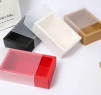 Pack of 200 Clear Transparent Cubic PVC Box | Cosmetics ...