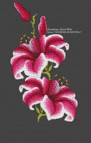 It's never too early to start making your homemade you will find dozens of free crossstitch patterns to suit your every need. Flower Cross Stitch Pattern Cross Stitch Chart Floral Cross Stitch Cross Stitch Lilies Botany Cross Stitch Pdf Instant Download Dmc Cross Stitch Patterns Flowers Floral Cross Stitch Cross Stitch Patterns