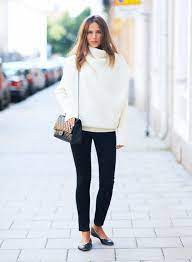 How To Look Put Together In A Sweater Chic Winter Outfits Fashion Sweater Street Style