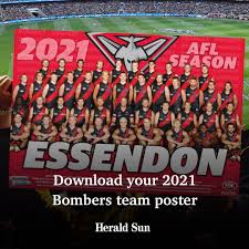 He joins conor mckenna as irish players to depart essendon ahead of the 2021 season. Herald Sun Bombers Poster Start Your Season Right And Download Your 2021 Essendon Team Poster More Teams Coming Soon Www Heraldsun Com Au Footyposters Facebook