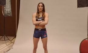 UFC fighter Tatiana Suarez told to pose so her breasts were on show | Daily  Mail Online