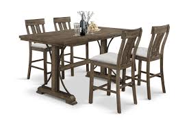 Ibf 3 pieces rustic kitchen breakfast bar table set,2 person table and chair set pub table and chairs set,counter height dining table set with 2 bar stools,gray oak,42 inch $119.98 $ 119. Adams Counter Height Dining Table With 4 Stools Dock86