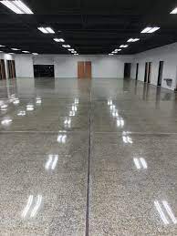 Beautiful Polished Concrete Showroom Floor Mimari