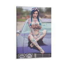 Amazon.com: HBHCLXN Riae Sexy Poster Sexy Model Bikini Tattoo Poster Canvas  Wall Art Posters For Room Aesthetic And Decor Pictures For Living Room  Bedroom Decor 12x18inch(30x45cm) Frame-style: Posters & Prints