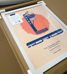 Sandman Motel Poster by Kevin Pitts