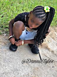 Children S Braids Afro Hairstyles For Kids Kids Hairstyles African Braids Hairstyles