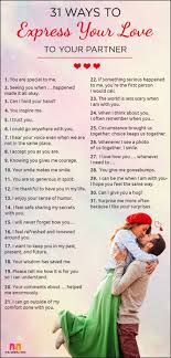 If you're telling someone that you love him or her 15 times a day, it starts. 50 Tips On How To Express Love To The One You Love The Most