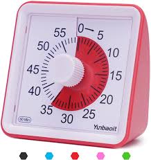 20 minute timer bomb with a huge explosion. Yunbaoit Visual Analog Timer Countdown Clock No Loud Ticking Time Management Tool For Kids And Adults Red Amazon Ca Home