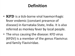 Kyasanur Forest Disease Kfd Online Presentation