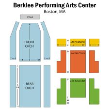 Berklee Performance Center Boston Tickets Schedule