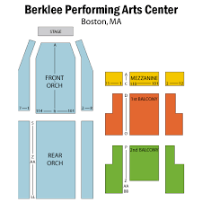 berklee performance center boston tickets schedule