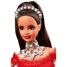 2018 Holiday Barbie Doll Frn71 Barbie Signature Holiday Barbie Dolls Barbie Dolls Holiday Barbie