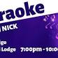 KARAOKE at the Lodge