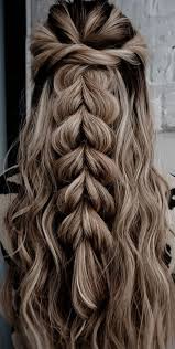 Master the braided bun, fishtail braid, boho side braid and more. 24 Braid Hairstyles That Really Jazz Up Your Hair Half Up Pull Through Braid