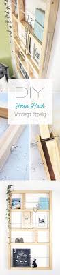 Dani From The Diy Blog Gingered Things Shows You How To Do This With This Ikea Hack Diy Wood Crafting Wood Diy Ikea Hack Ikea Diy