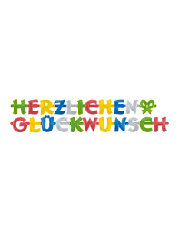 Sammeln Seltenes Girlande Herzlichen Gluckwunsch Saisonales Feste