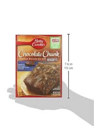 Helper™ betty crocker™ kid fun kits. Amazon Com Betty Crocker Supreme Chocolate Chunk Brownie Mix 18 Oz Pack Of 6 Grocery Gourmet Food