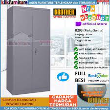 Toko online pusat jual lemari arsip harga murah kami merupakan toko furniture kantor dan peralatan kantor yang menyediakan berbagai macam lemari arsip kantor seperti : Jual B 203 Brother Lemari Arsip Besi Filing Cabinet 2 Pintu Terbaru Juni 2021 Blibli