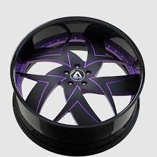 Black And Purple Rims Amani Talenzo Curved Wheels Custom Wheels Cars Rims For Cars Car Wheels