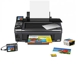 Cette imprimante multifonction peut également numériser et copier et être capable de fournir une résolution maximale de 5 760 x 1 440 ppp. Epson Stylus Sx405 Epson