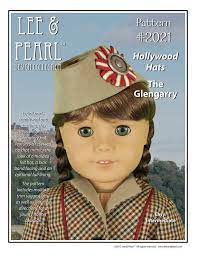 L P 2021 Glengarry Hat And Ribbon Cockade Pattern For 18 Inch Etsy American Girl American Girl Patterns Retro Suits