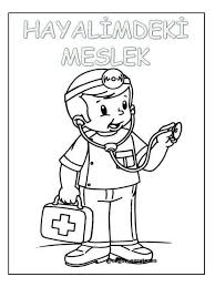 Doktor Boyama Sayfalari Okul Oncesi Okul