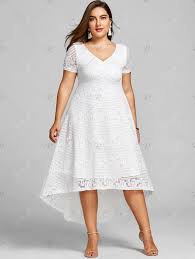 Plus Size Asymmetrical Midi Evening Dress Evening Midi Dress Lace Party Dresses Trendy Party Dresses