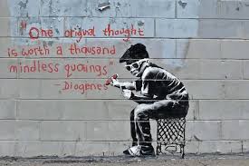 Banksy began his career as a graffiti artist in the early 1990s, in bristol's graffiti gang. Banksy Artwork