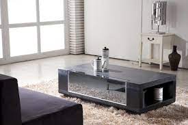 The striking jasmine coffee table by nuevo is a blend of modern style and superior craftsmanship. Elegant Modern Interior Furniture Coffee Table Idea Freestanding Rectangle Black Patterned Granite Clear Glass Elegant Interior Furniture Coffee Table With Inno