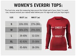 womens ev tech everdri long sleeve top