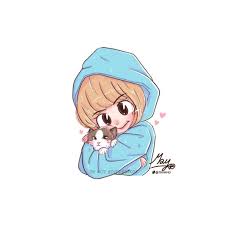 Последние твиты от lalalalisa_m (@blackpink_lisa). Lisa Kawaii Chibi Wallpapers Wallpaper Cave