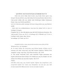 Pada kesempatan ini kami ingin membahas ayat selanjutnya yang membahas tentang toleransi dalam beragama. Surat Yunus 40 41