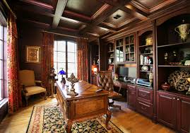 Modern farmhouse filled with unique antiques. Masculine Desk Houzz