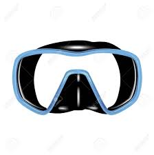 Single Scuba Diving Mask Isolated Royalty Free Cliparts Vectors And Stock Illustration Image 13709533
