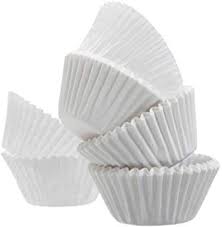 Amazon Com Standard Size White Cupcake Paper Baking Cup Cup