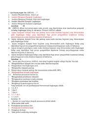 Kumpulan soal expalanation text berbagai topik dan jawabannya. Soal Ipa Materi Amdal Jawabanku Id