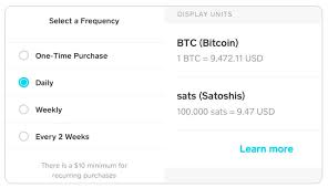 $2.28 / 2.33% = $97.72 in btc Square S Cash App Now Allows Automatic Bitcoin Purchases